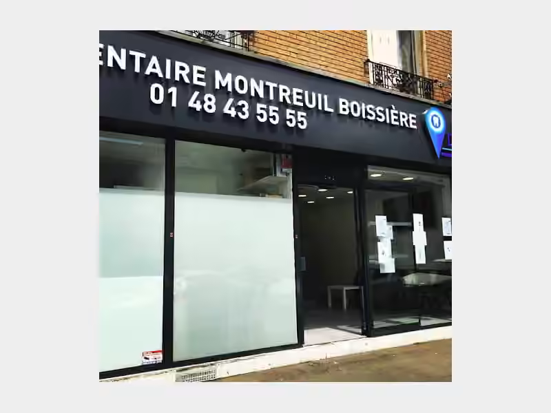 Place dentaire Montreuil Boissière - centre dentaire montreuil
